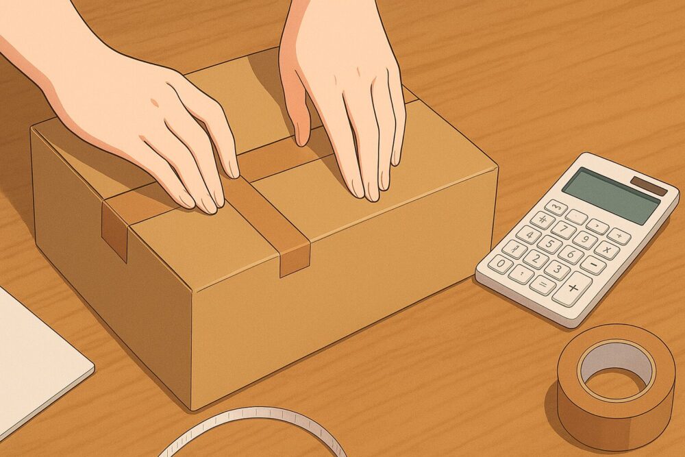 発送する箱に指定はある？