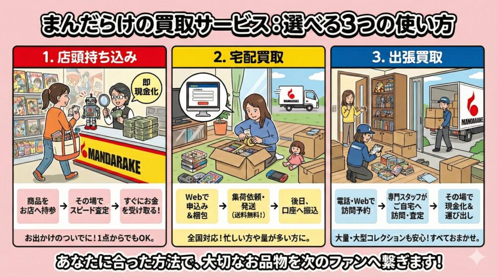 まんだらけの使い方を徹底解説