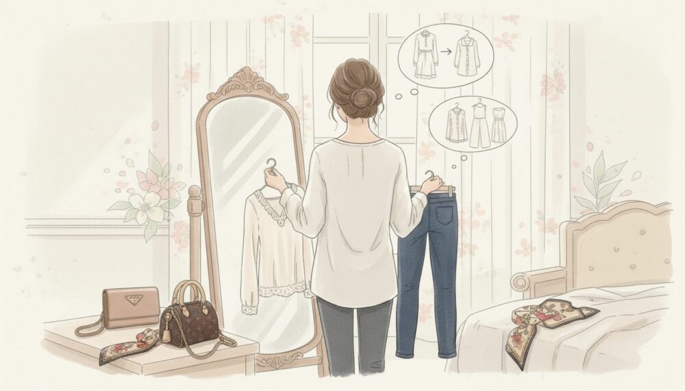 ものがあると安心する