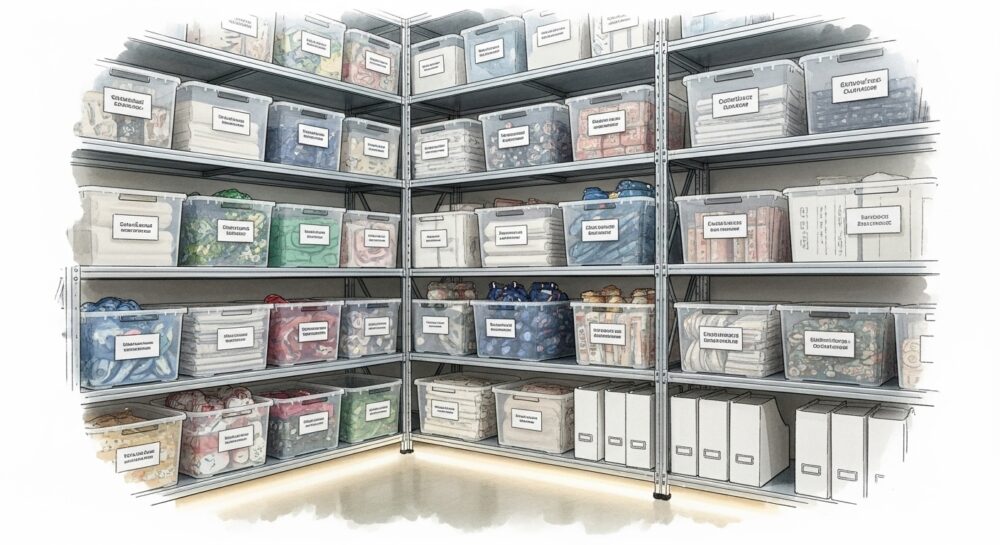 収納スペースを増やさない