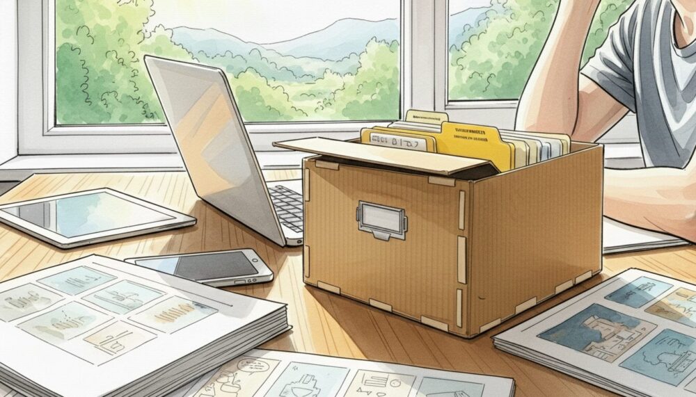 付属品をそろえる