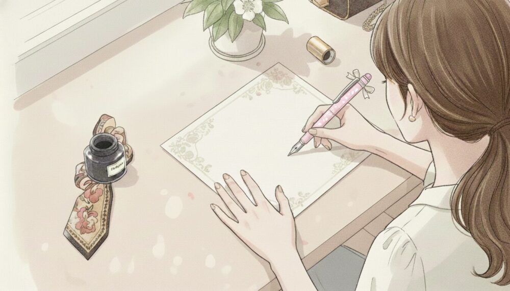 ファンレターを書く