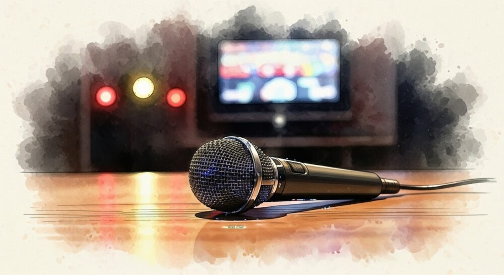 カラオケでライブDVD鑑賞会をする