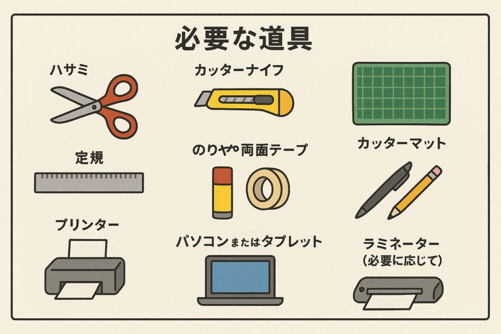 必要な道具
