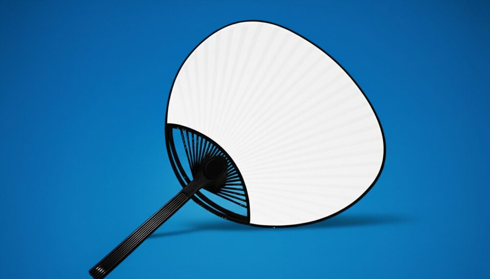 うちわは1人1枚までにする