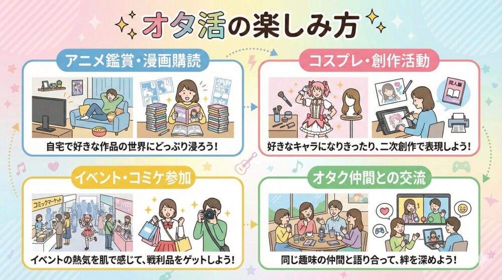 オタ活の楽しみ方